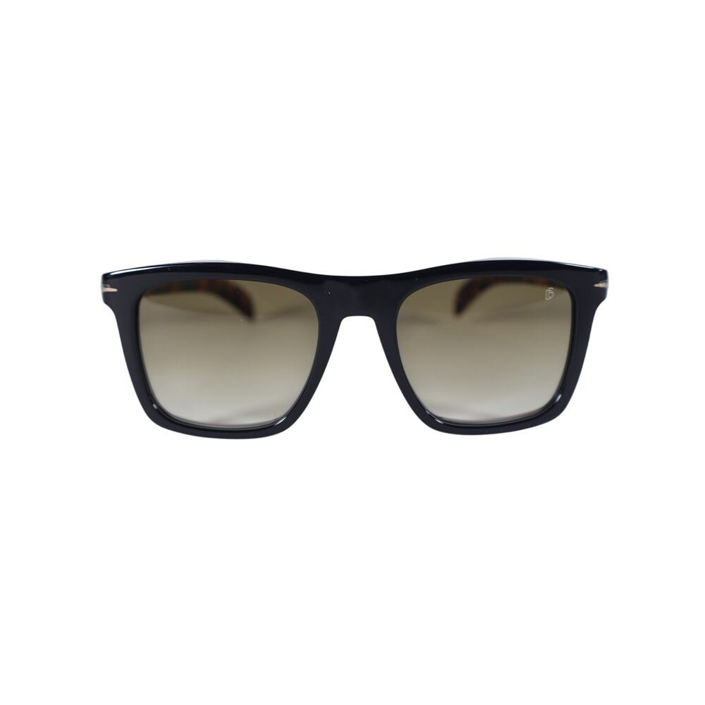 David Beckham Square Men's Designer Sunglasses - Black / Tortoise Arms - NWT